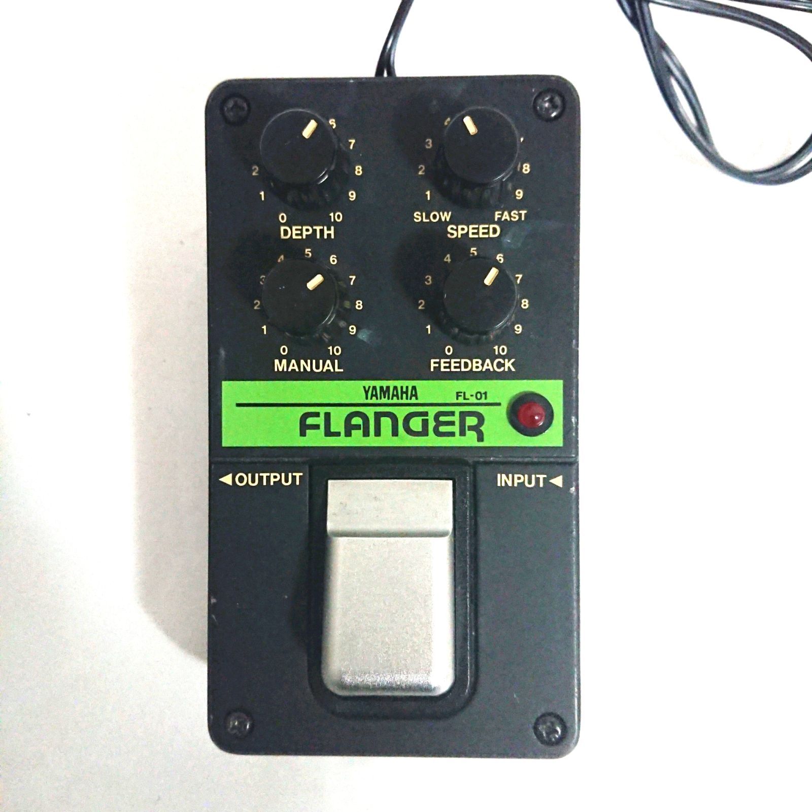 YAMAHA YAMAHA ヤマハ FL-01 Vintage FLANGER ヴィンテージ アナログ フランジャー ジャパンビンテージ 電源コード付き