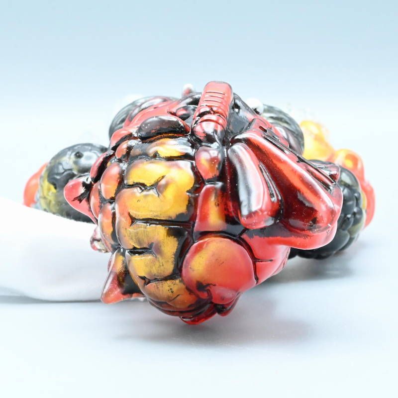 REALHEAD×シカマァク シカ魔シン クリア二重成型 赤/黒/金/銀 白