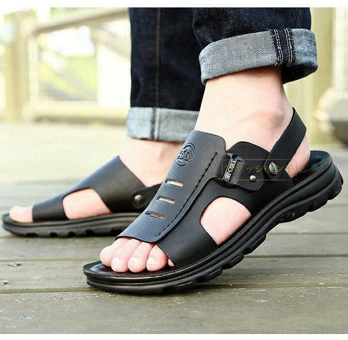  サンダル メンズ 2 way アウトドアサンダル 軽量 夏用 歩きやすい 蒸れない 通気 防滑 おしゃれ ビジネス 夏用サンダル オフィスサンダル ファッション カ軽量 通気xzds 0529 コンフォートサンダル サンダル