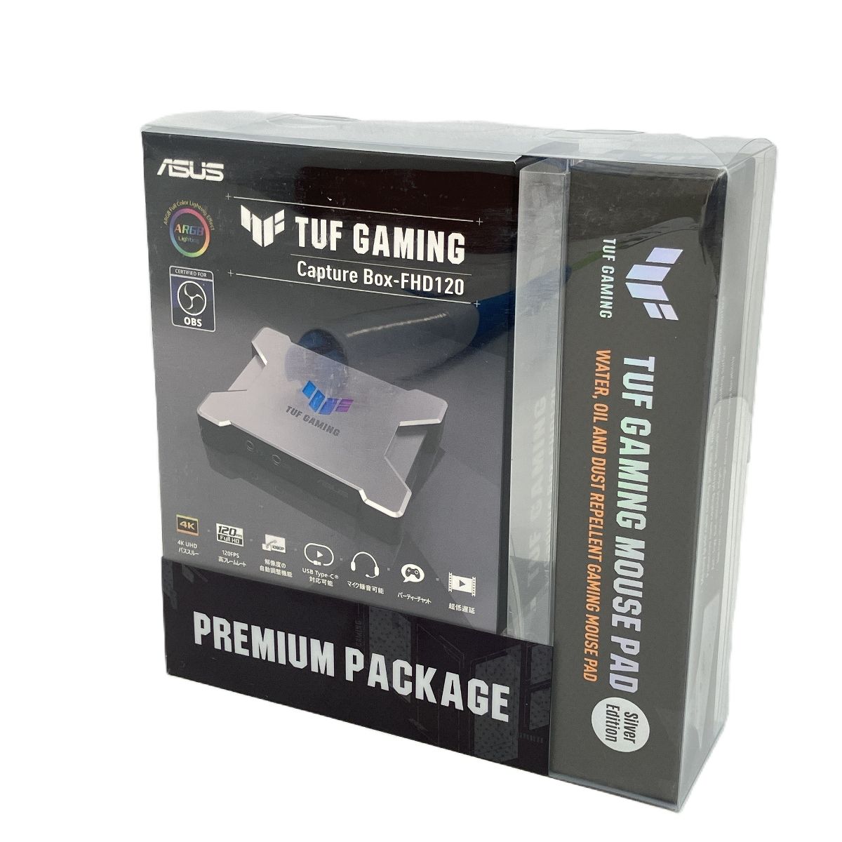 ASUS TUF GAMING CAPTURE BOX-FHD120 ゲームキャプチャーボックス パッド同梱版 Z9882591