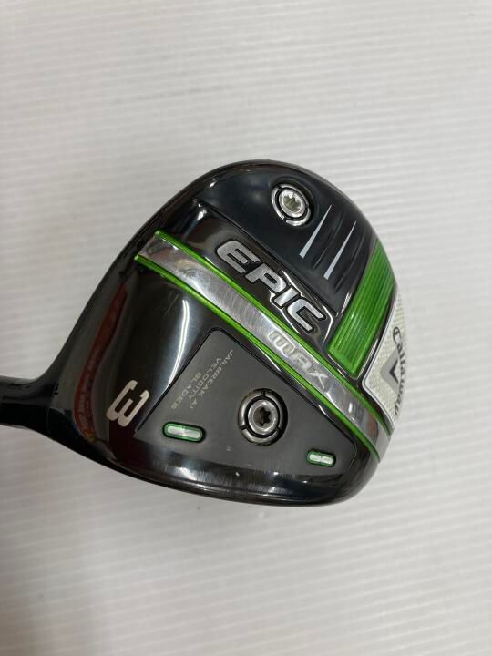 【即納】【訳あり】EPIC MAX | 15 | S | Diamana 40 for Callaway(EPIC MAX) | 中古 | フェアウェイウッド | キャロウェイ
