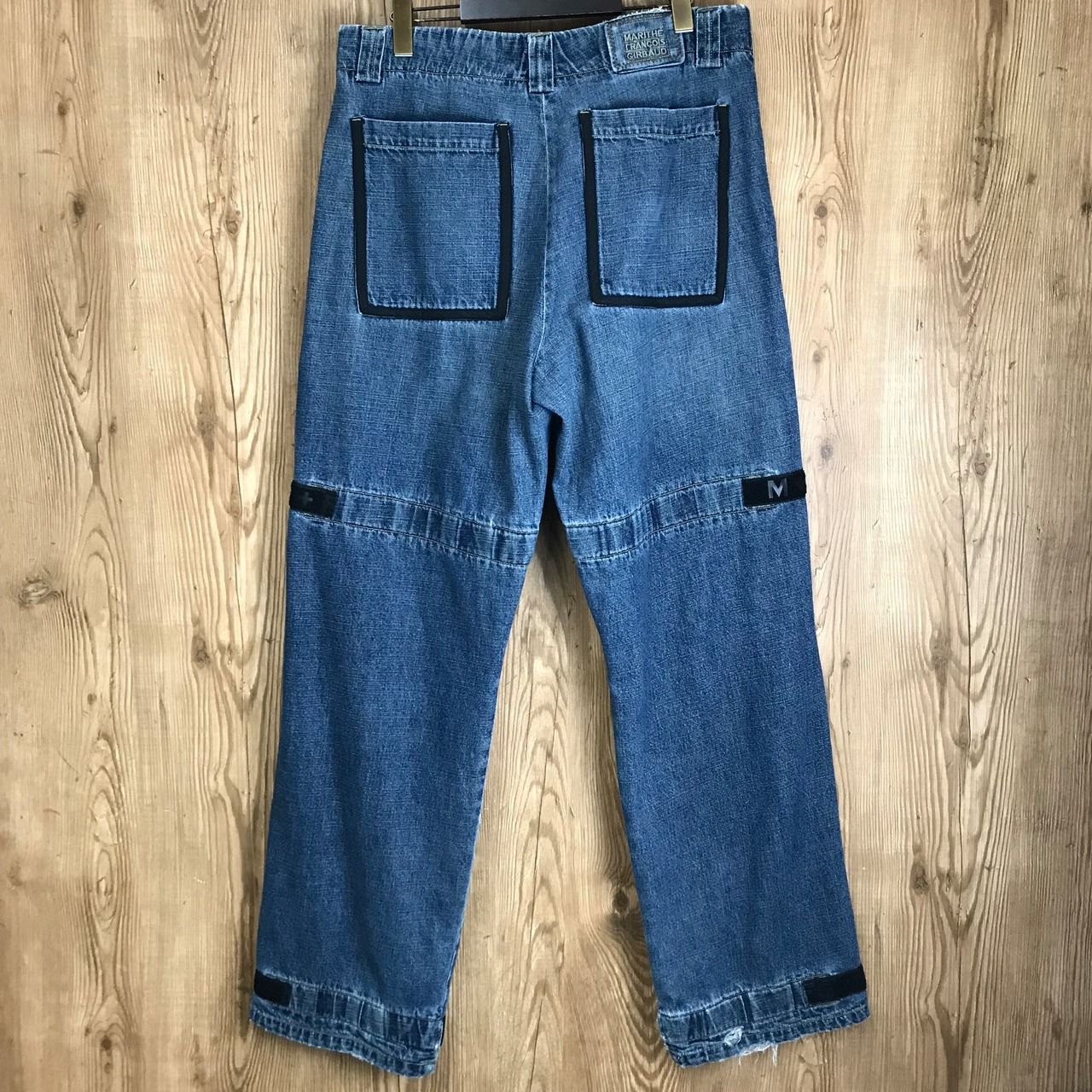 90s Marithe Francois Girbaud Shuttle Pants マリテフランソワジルボー シャトルパンツ サイズ34 メンズL位  デニムパンツ ジーパン バギーパンツ 90年代 ヒップホップ 古着 s24072716 - メルカリ