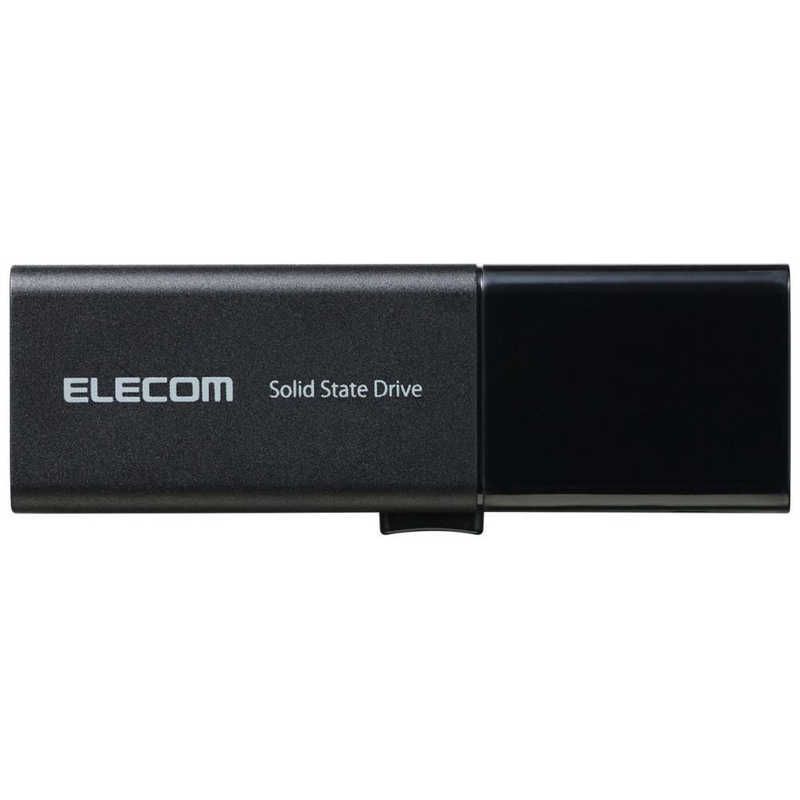 エレコム ELECOM SSD 外付け 1TB 読込最大420MB 秒 スライド式 USB Type-C USB-A 両対応 ブラック ESDEWB1000GBKR VETTDRUCK_DE
