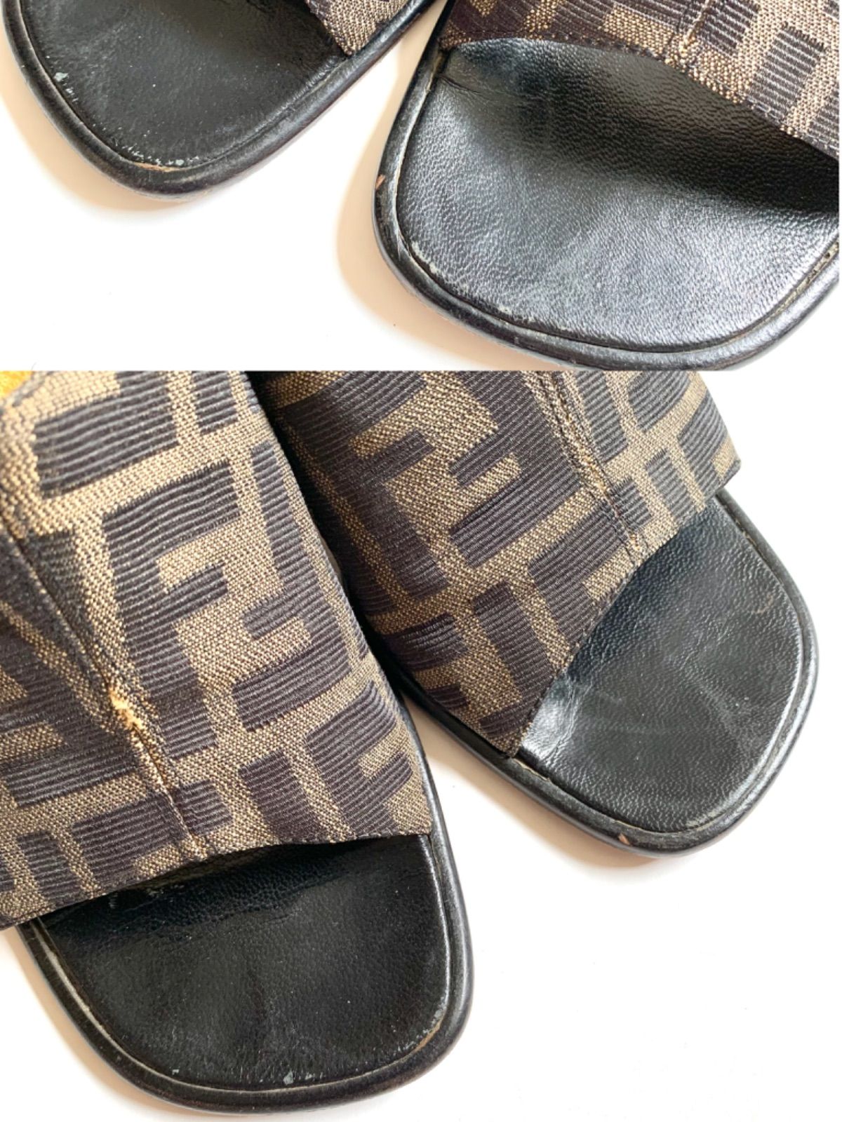 FENDI フェンディ ズッカ柄 サンダル - メルカリ