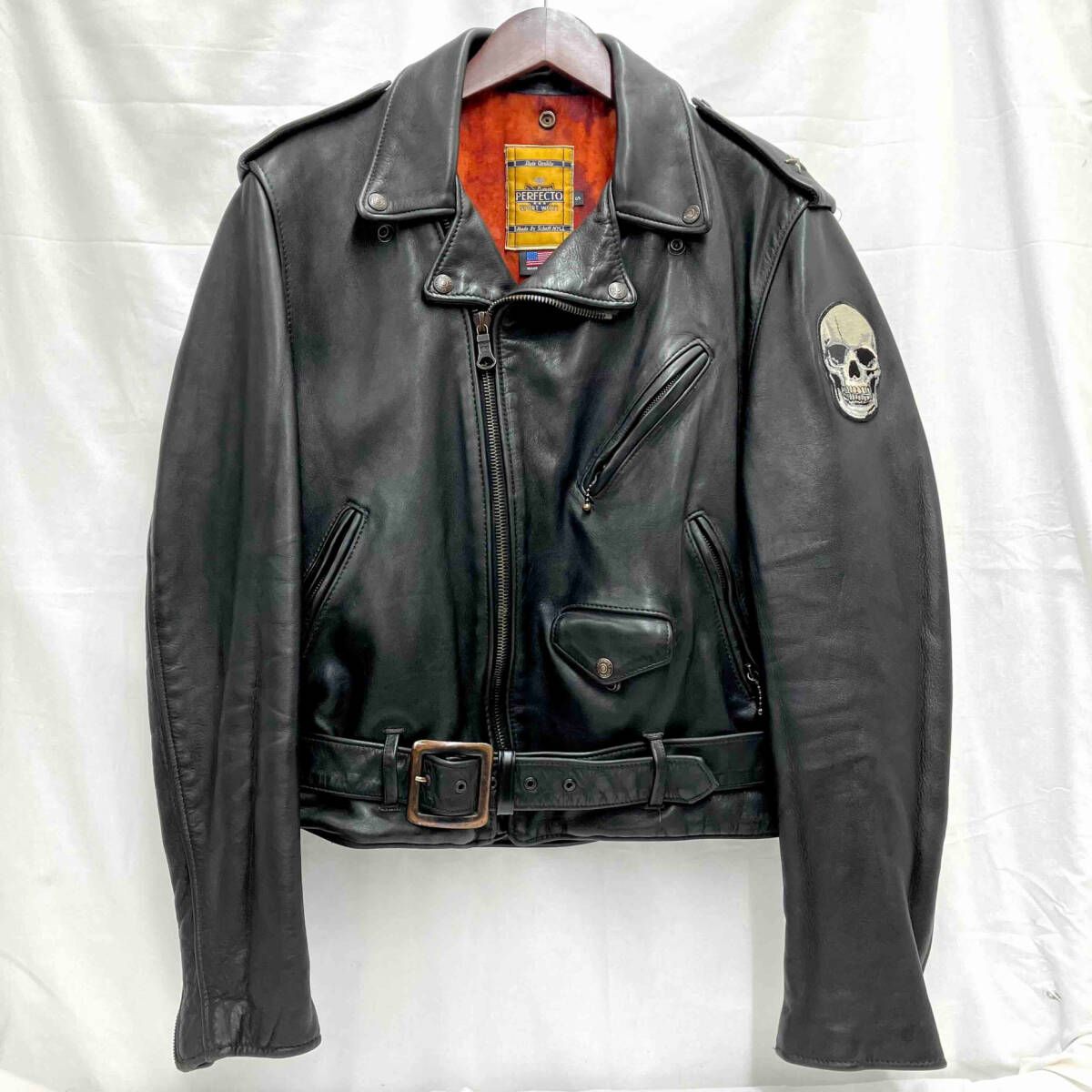 SCHOTT BROS. PERFECTO ストライプジャケット Lサイズ SCHOTT BROS. PERFECTO ストライプジャケット L Schott Bros. Perfecto