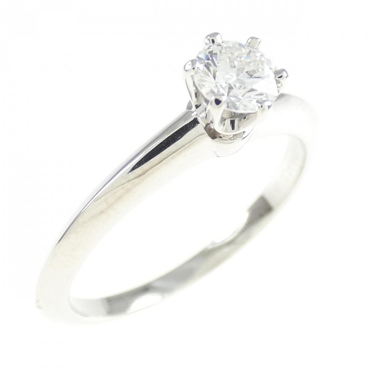 ティファニー クラシックソリティア リング 0.28CT - メルカリ