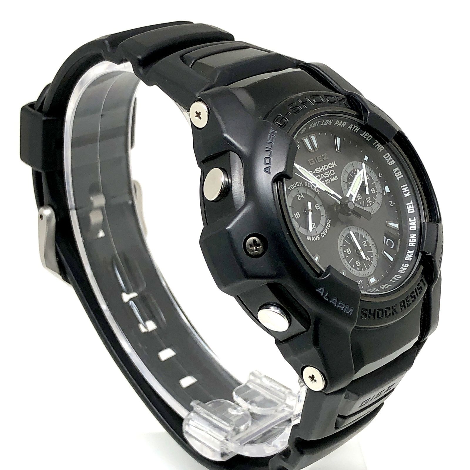 美品 カシオ G-SHOCK GIEZ ソーラー クロノグラフ GS-1000J カシオジーショック CASIO G-SHOCK GIEZ 腕時計 アナログ クロノ