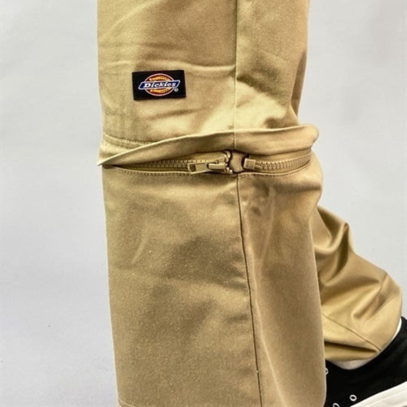 【ムラスポ公式】DICKIES ディッキーズ 限定 コンバーチブル ダブルニー シェフパンツ ベージュ メンズ レディース