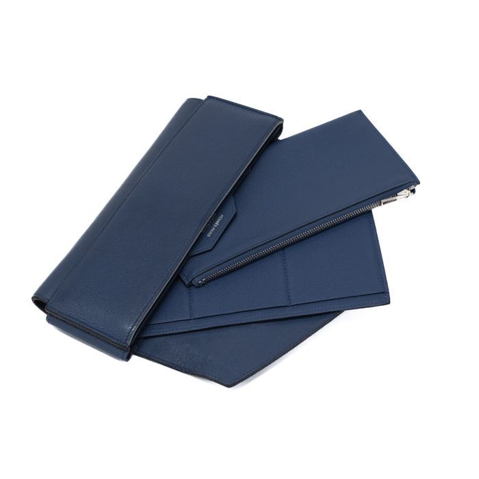エルメス HERMES パッサン ロング エバーカラー (レザー) SV金具