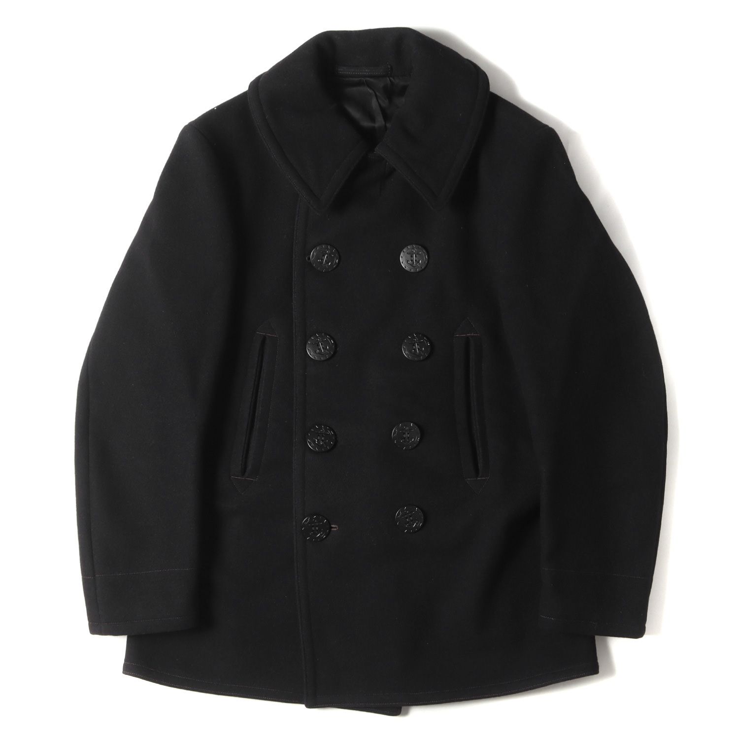 FREEWHEELERS フリーホイーラーズ U.S.NAVY 10ボタン メルトンウール P 