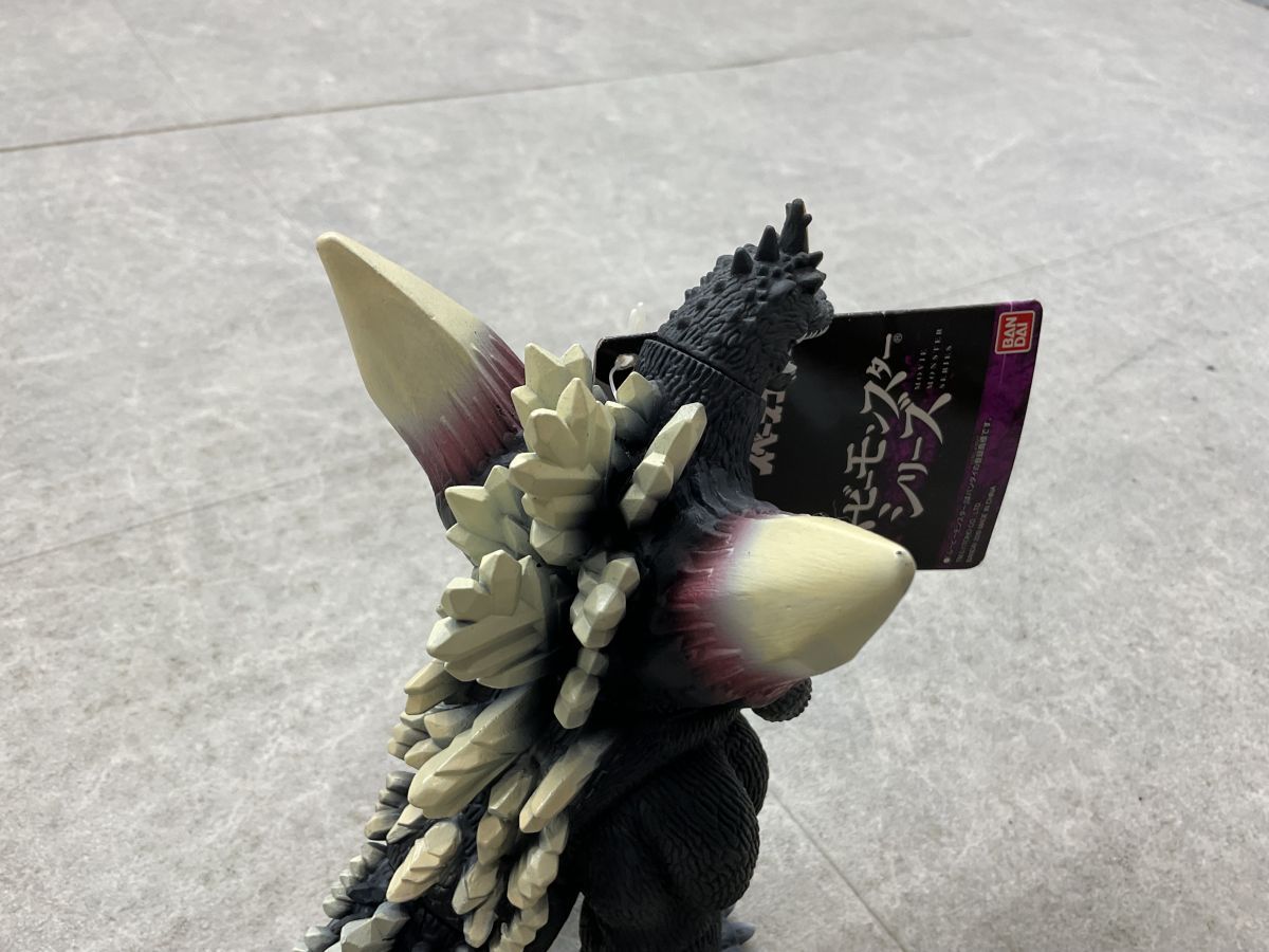 紙タグ付き BANDAI バンダイ 65周年 ムービーモンスターシリーズ GODZILLA ゴジラ 2019 スペースゴジラ ソフビ フィギュア 紙タグ付き BANDAI バンダイ 65周年 ムービーモンスターシリーズ