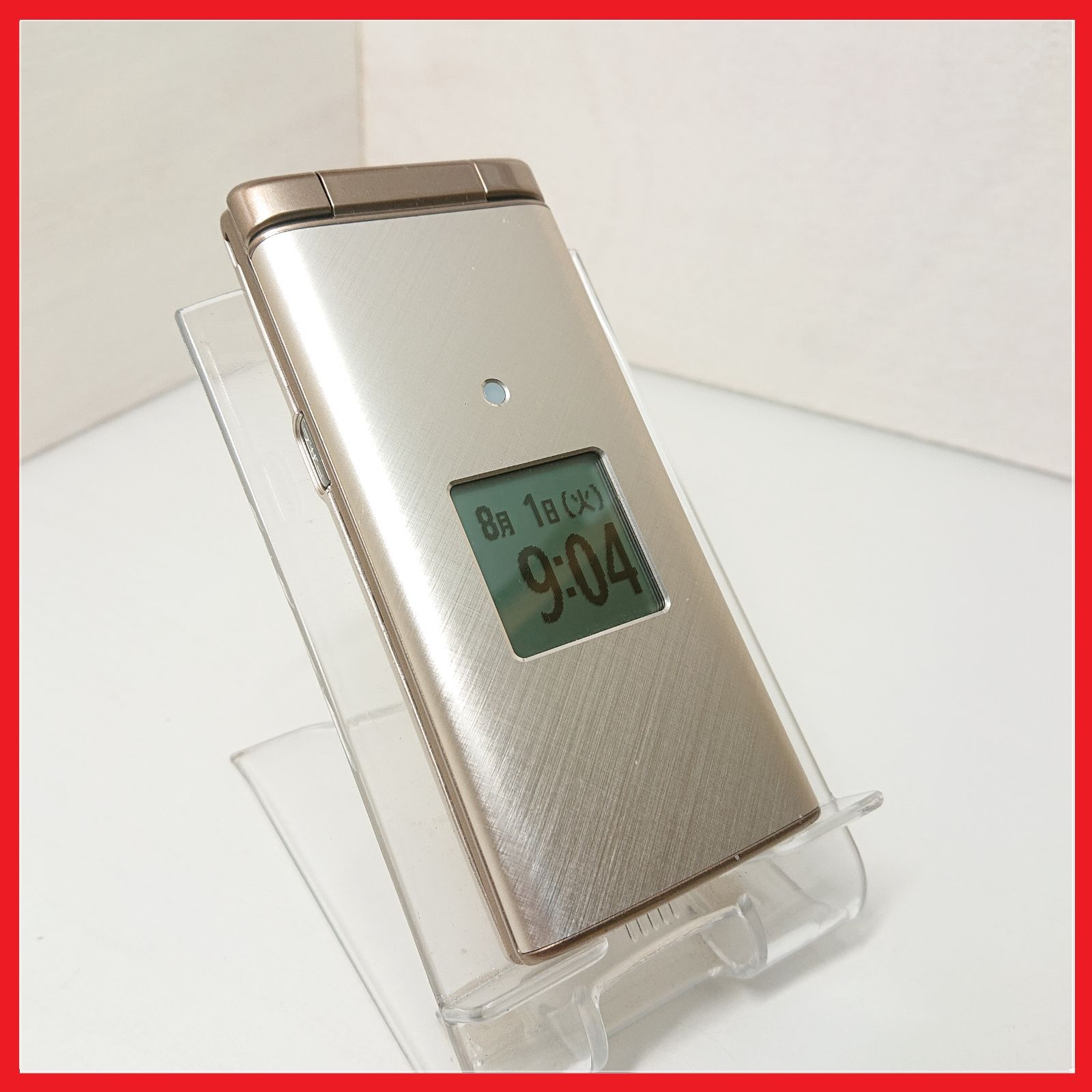 au KYF38 かんたんケータイ【SIMロック解除済】：ガラケー 携帯