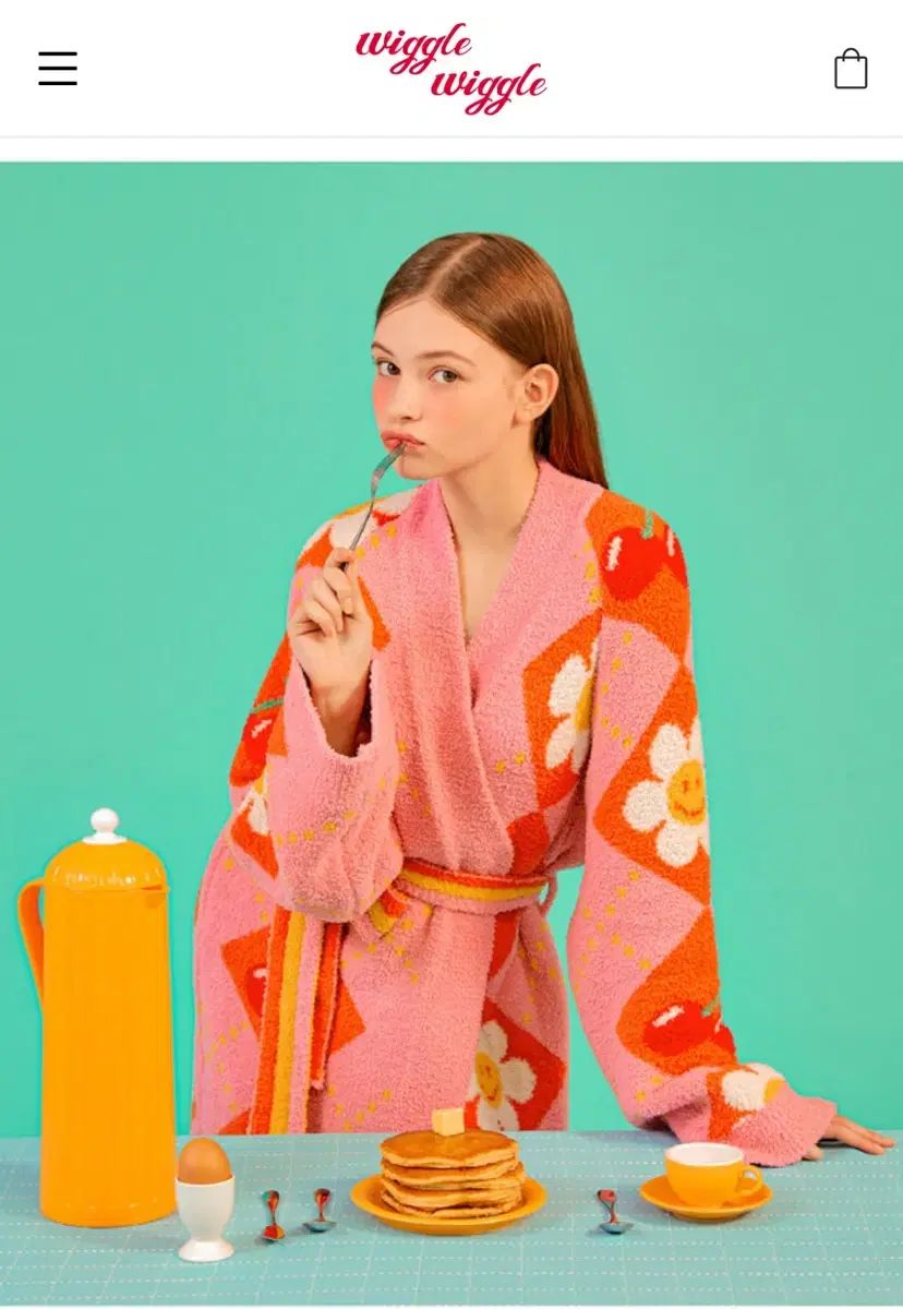 ウィグルウィグル ローブ スマイルチェリー