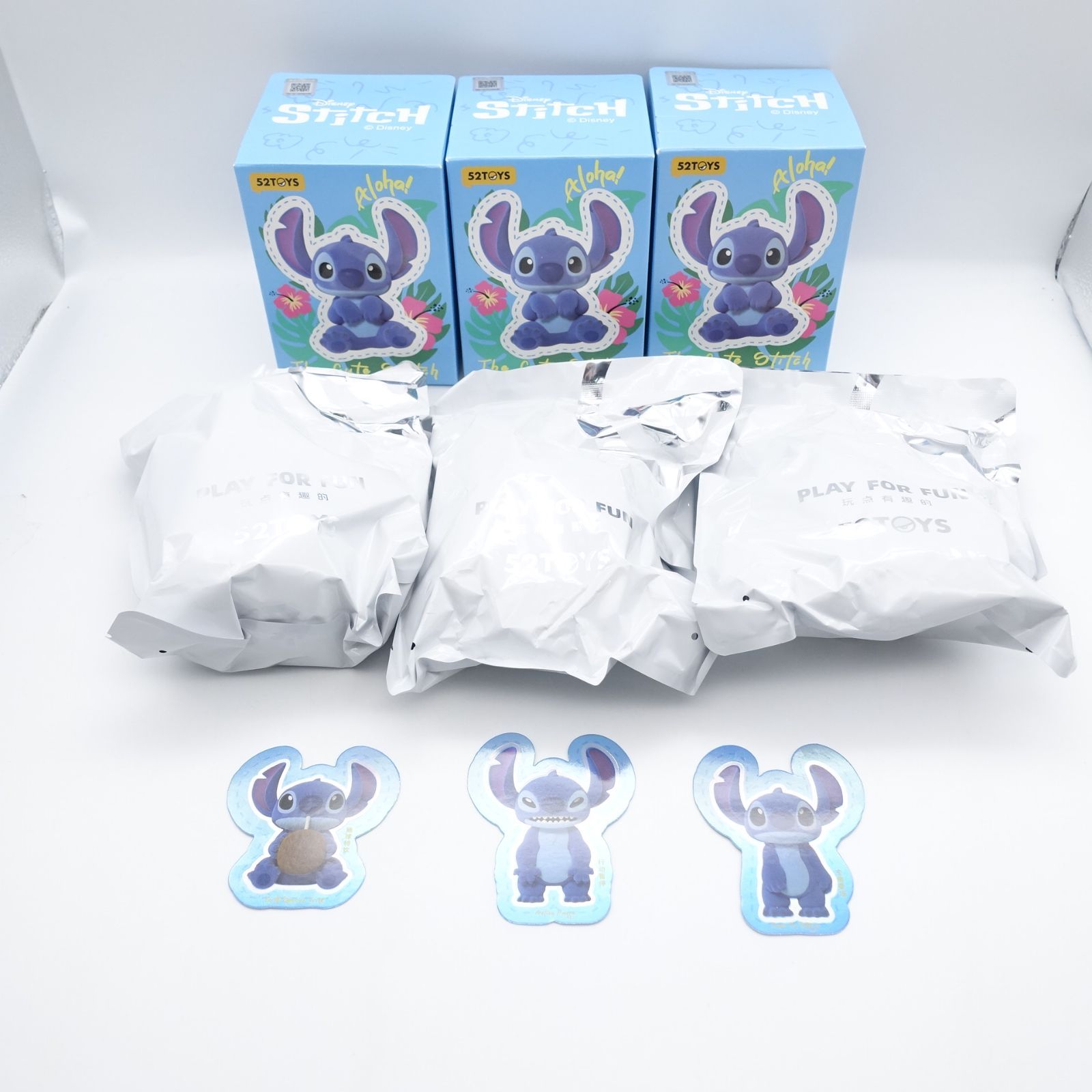 52TOYS かわいいスティッチ Earth Special Drink Action Pause
