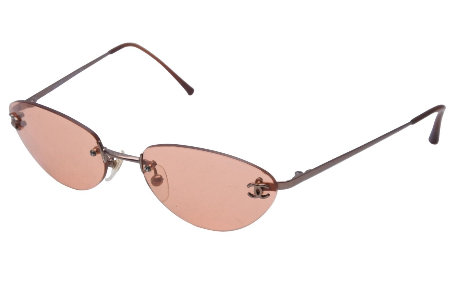 CHANEL シャネル ココマーク サングラス ブラウン系 アイウェア