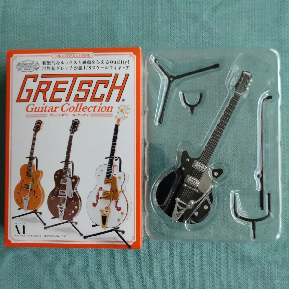Guitar グレッチ GRETSCH ミニチュアフィギュア COLLECTION ギター 