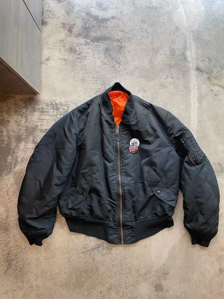 MA-1 ALPHA INDUSTRIES アルファインダストリー80s〜90s 90s アメリカ製 ALPHA INDUSTRIES アルファインダストリーズ MA