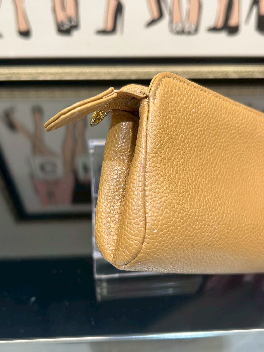 CHANEL キャビアスキン