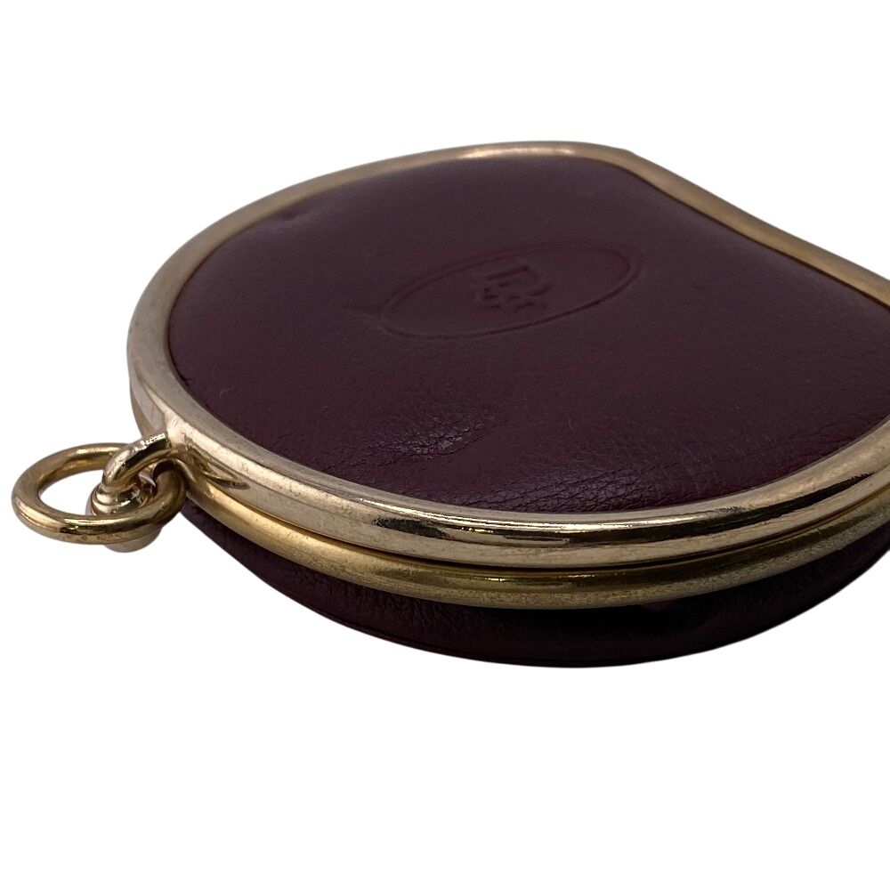 クリスチャンディオール Christian Dior ケース ヴィンテージ がま口 ボルドー クリスチャンディオール Christian Dior コインケース ヴィンテージ