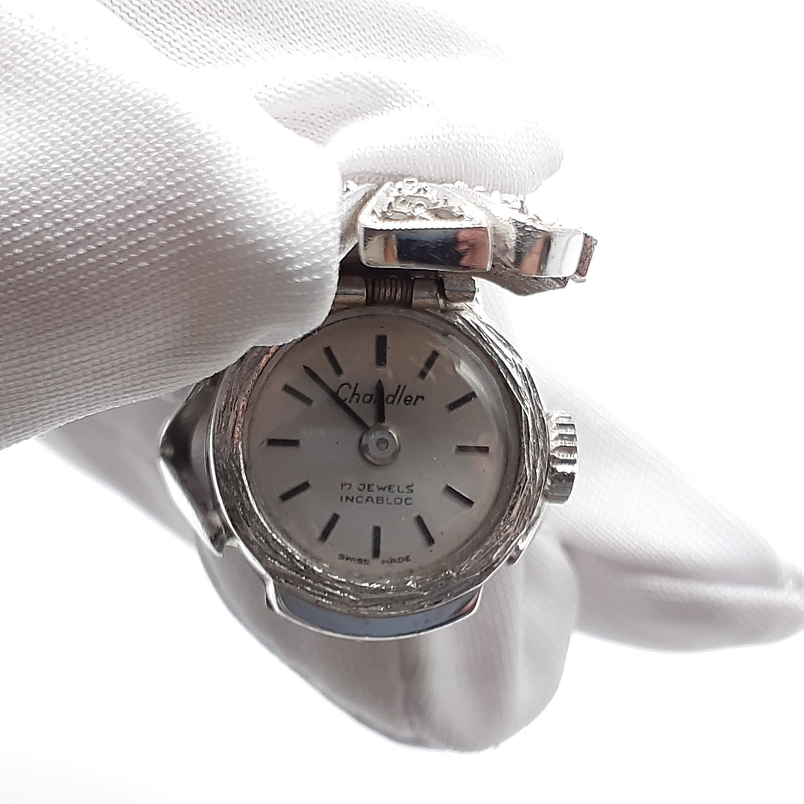 が大特価！ chandler チャンドラー 17jewels INCABLOC A2247 - 手巻き時計 時計