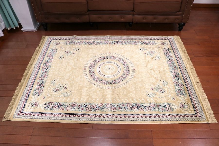 ペルシャ柄絨毯 120×160 新品未使用 カーペット 訳あり