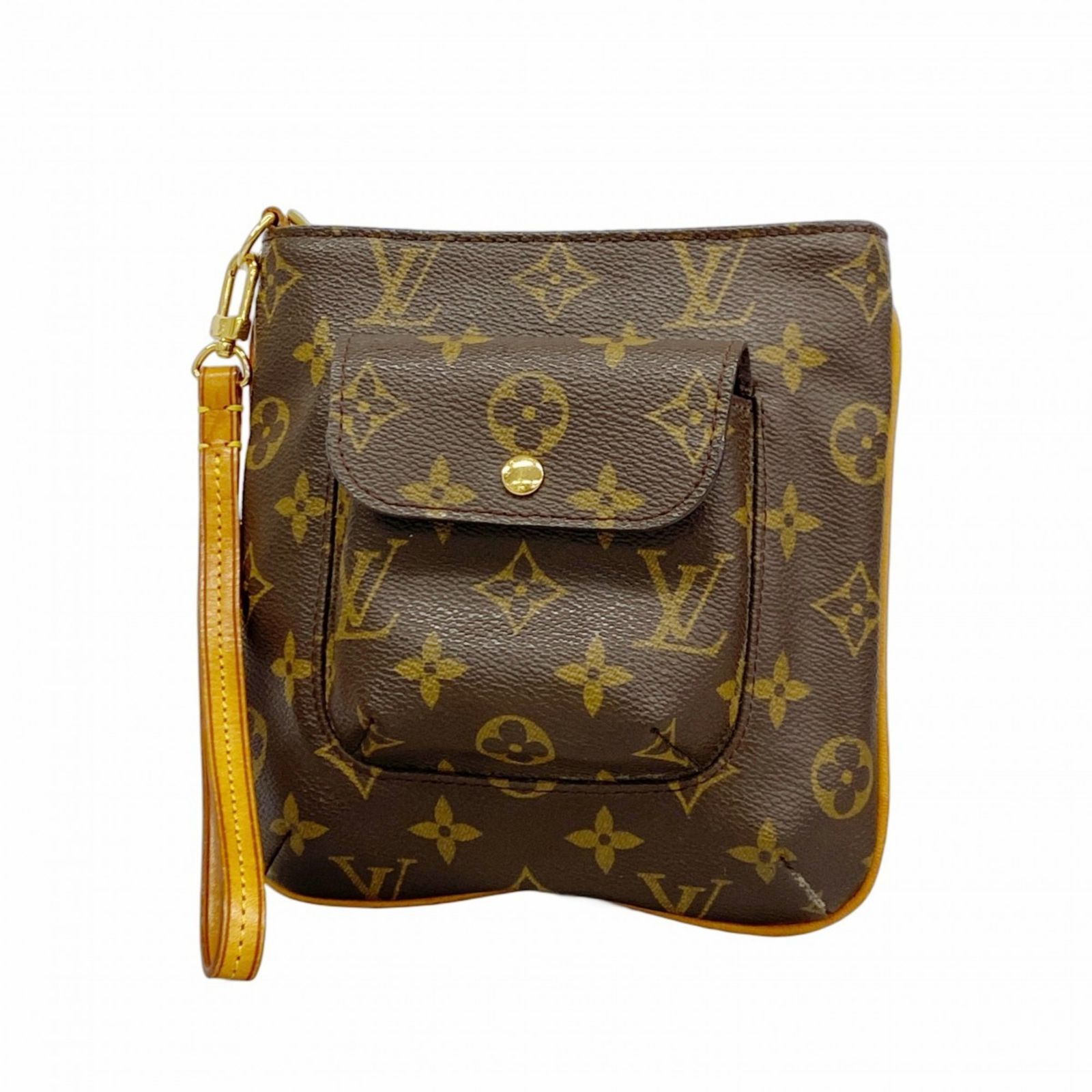 ● 美品 ● ルイ ヴィトン レア パルティシオン ポーチ バッグ M51901 ルイヴィトンパルティシオン 14145 ブラウン レディース