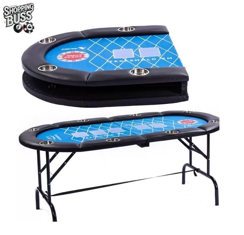 8人用ポーカーテーブル ポーカーテーブル テキサスホールデムレイアウト テキサスポーカーテーブル 折り畳み式のポーカーテーブル