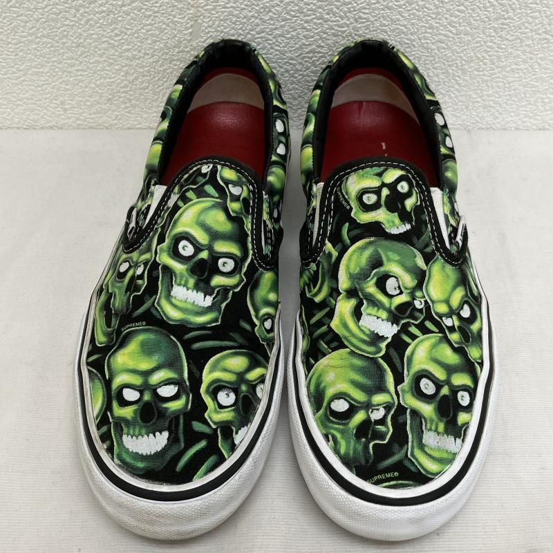 28.0 supreme vans skull plie シュプリーム バンズ www