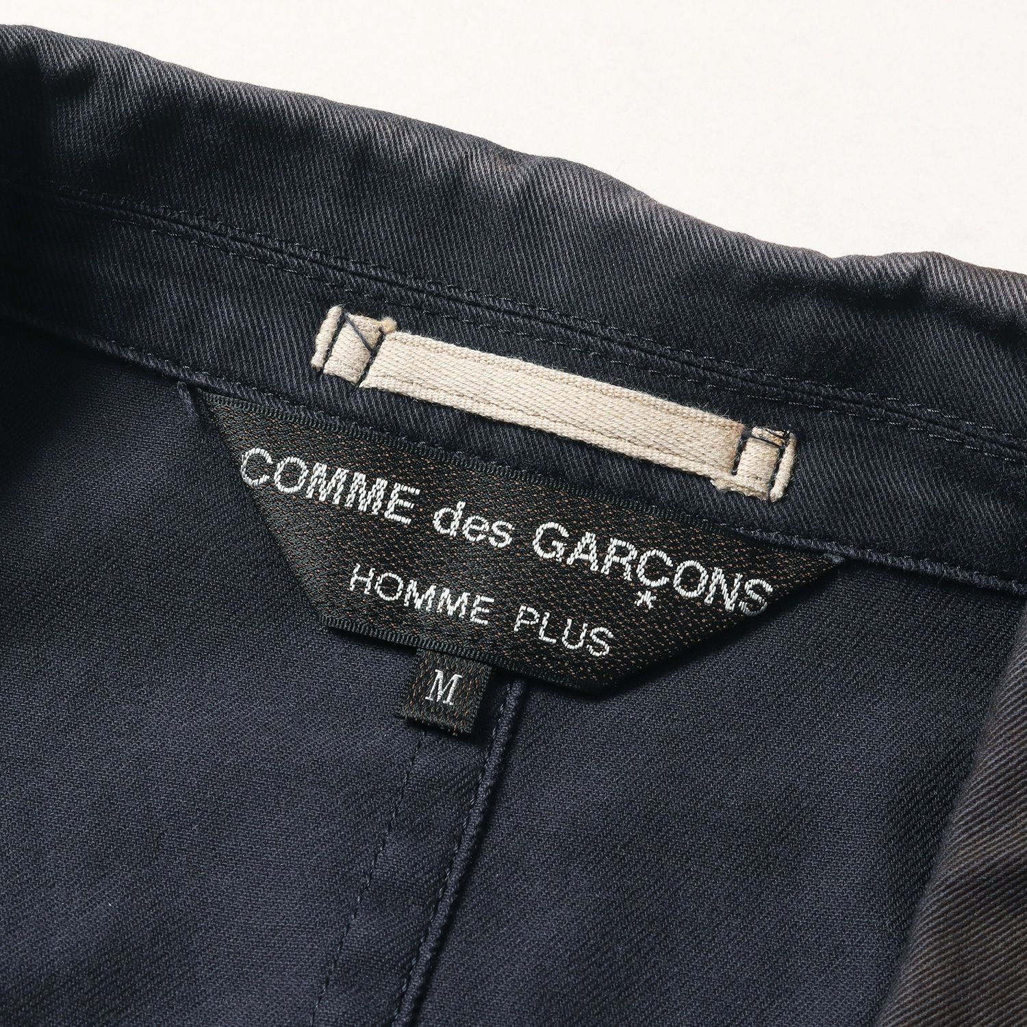 COMME des GARCONS コムデギャルソン ジャケット 汚し加工 コットン 1B  
