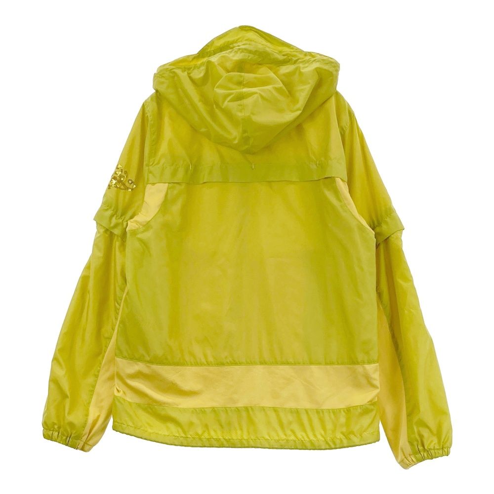 ダンスウィズドラゴン  2wayレディースブルゾン 超美品ダンスウィズドラゴン 2WAYダウンジャケット シルバーゴールド