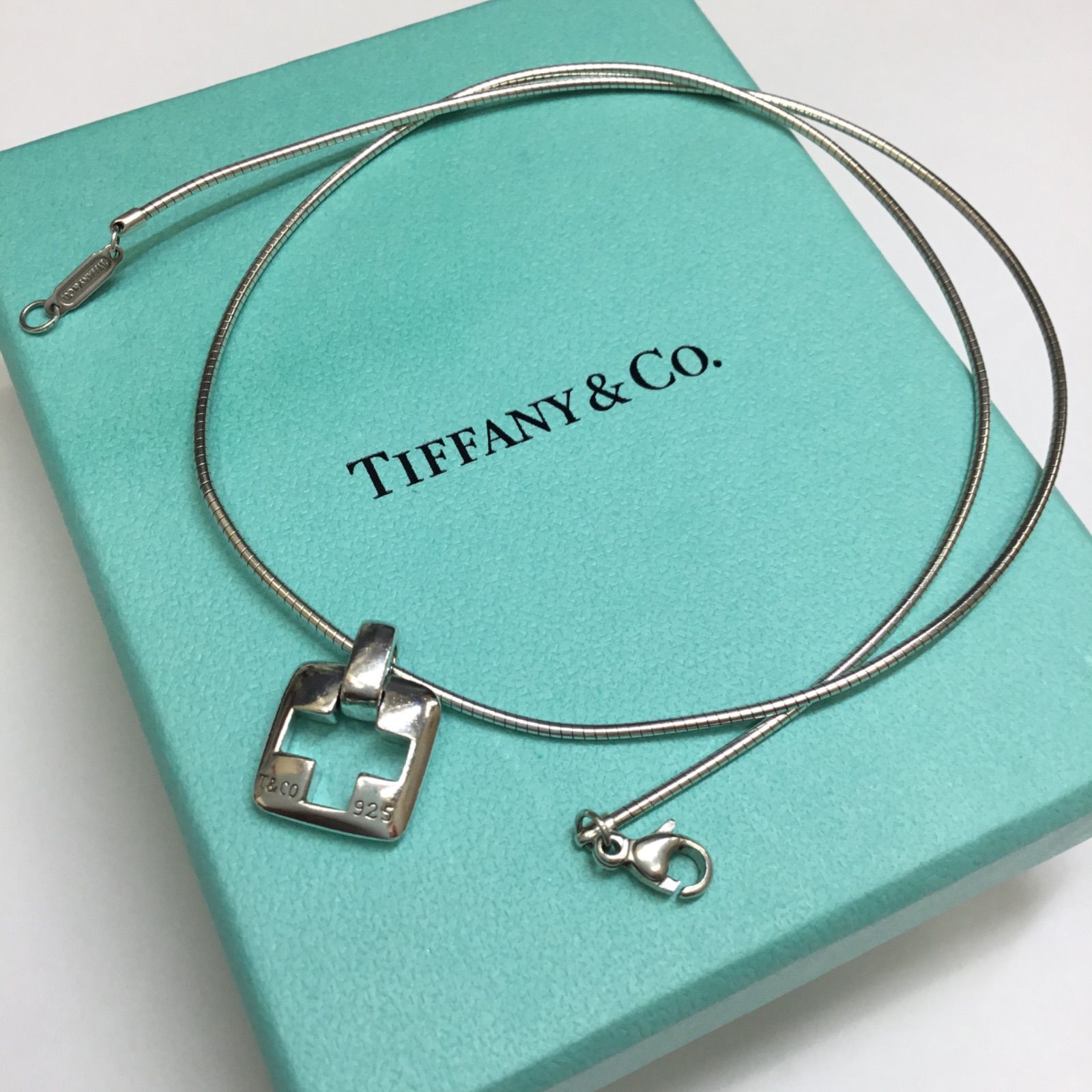 希少☆美品☆ TIFFANY&Co. ティファニー／ ティファニーネックレス