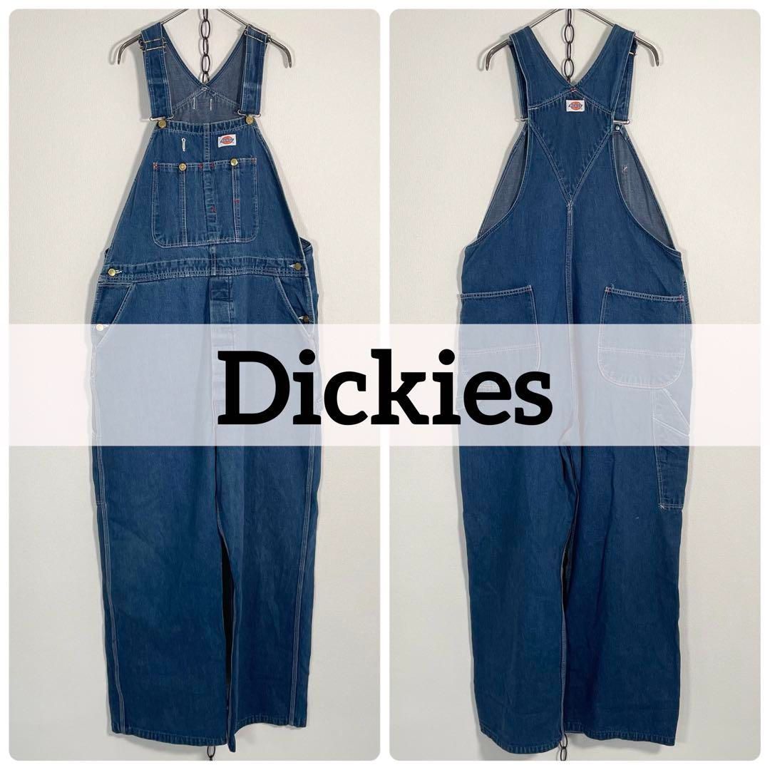 USA 90s Vintage ヴィンテージ Dickies オーバーオール 大きいサイズ