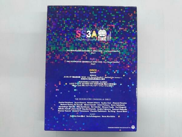 SS3A BD コロムビアCD付き THE IDOLM@STER CINDERELLA GIRLS SS3A Live Sound Booth