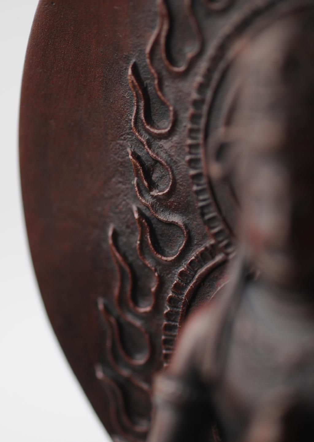 大日如来 - 総高14.3cm 銅製 高岡銅器 仏像 WWW_IBETON_RU