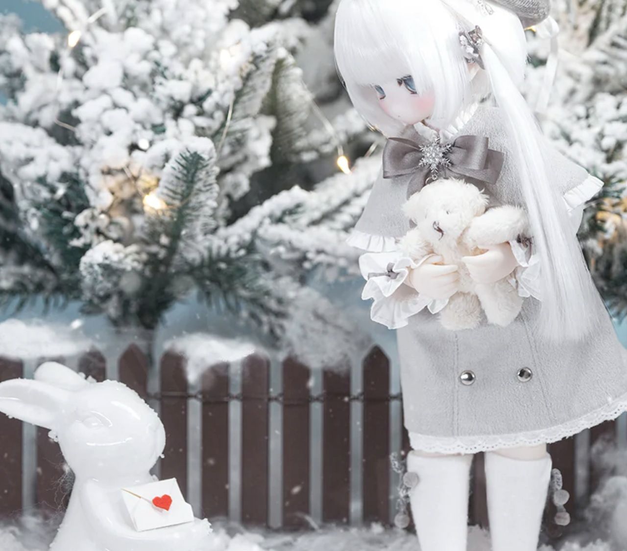 TinyFox【Snowdoll・Flurry】雪の子 フラーリィ 1/6スケールMJDドール