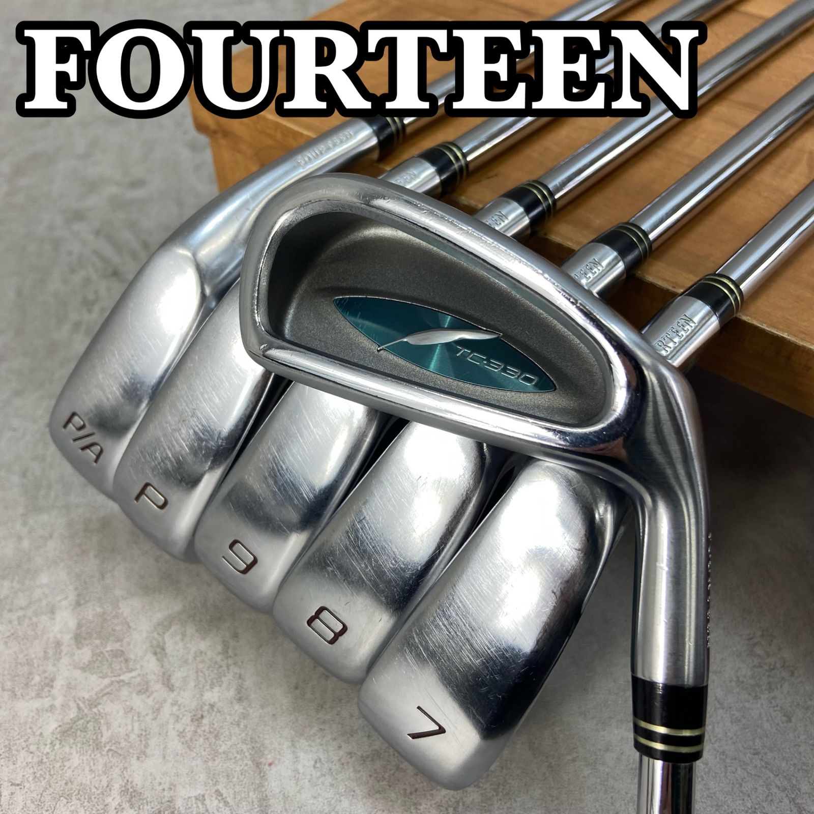 フォーティーン TC330 メンズゴルフ アイアンセット 6本 R 右利き用 FOURTEEN