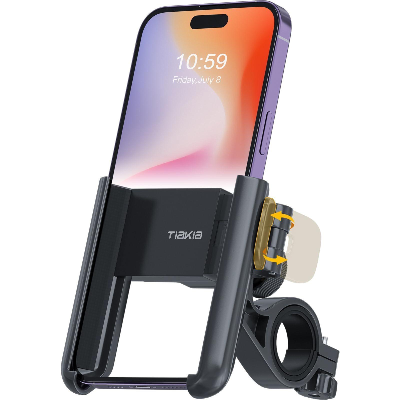 【人気商品】オートバイ バイク スマートフォン けいたい に適用 ロードバイク クロス スタンド バイク すまほ スマートフォン振れ止め ホルダー 脱落防止 携帯ホルダー 4.5-7.0 スマホ イン