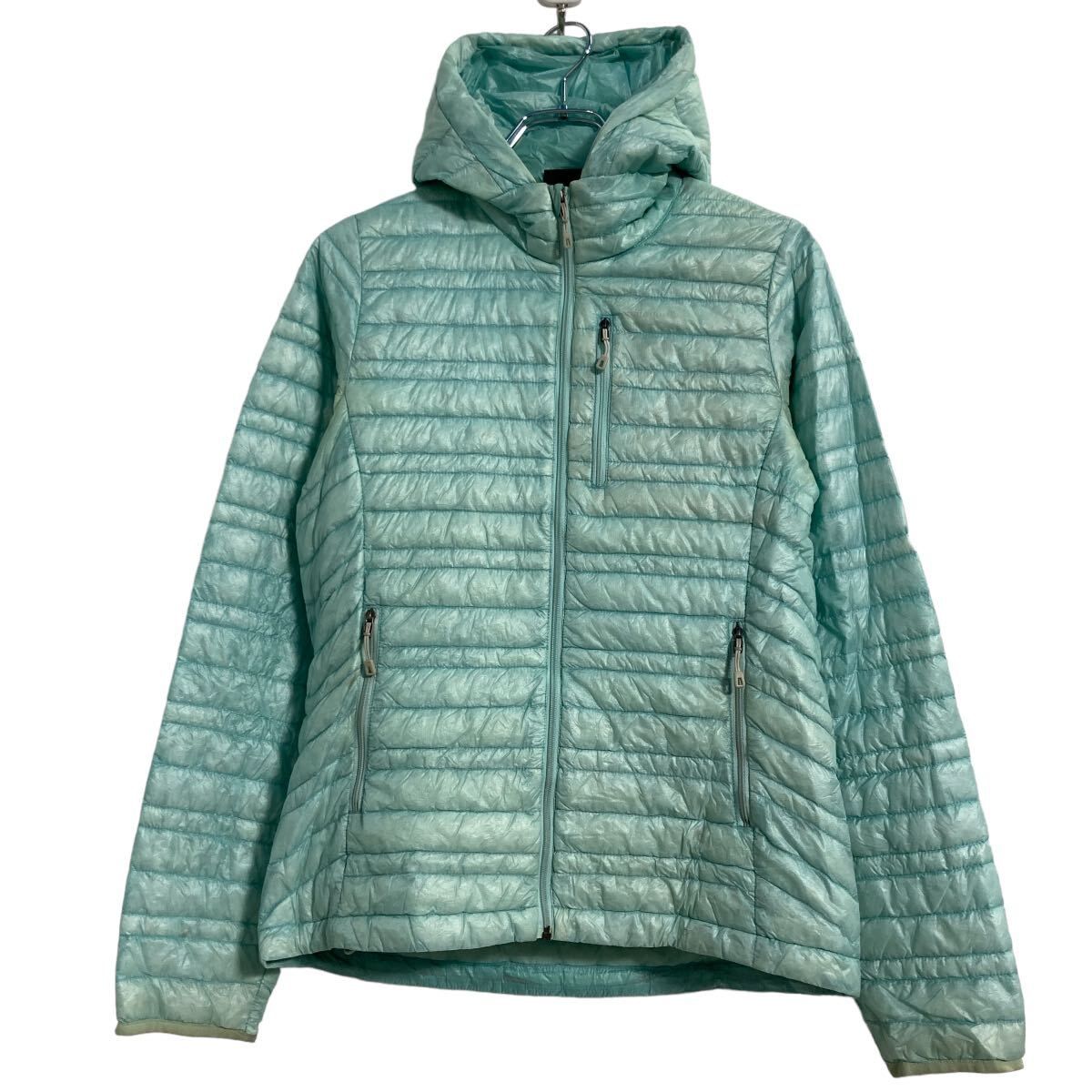 patagonia ダウンジャケット パーカー レディース XS ライトブルー 