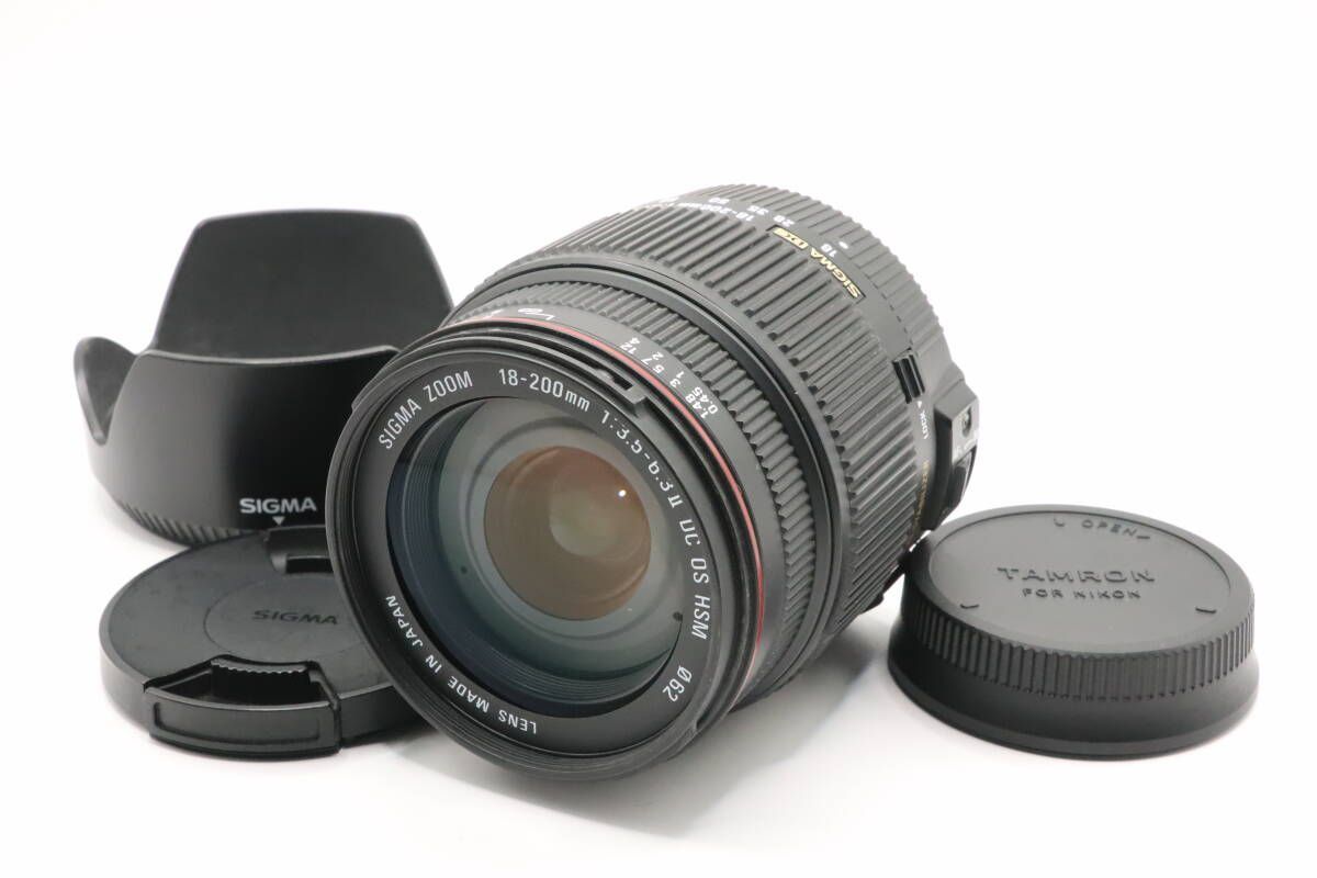☆SIGMA 18-200mm Ⅱ DC OS HSM Canon用☆美品 【公式通販】