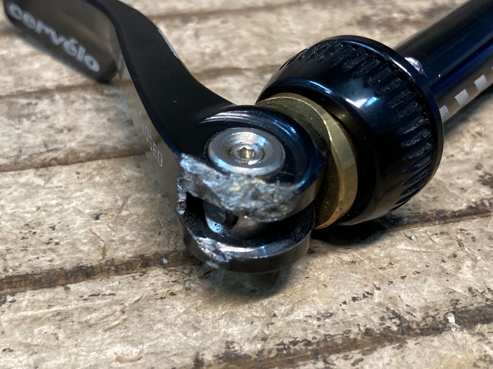 JA979 サーヴェロ Cervelo R.A.T. スルーアクスル シャフト 117.5mm 