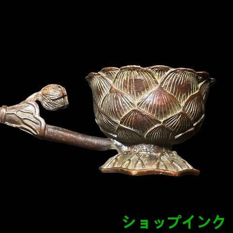 銅細工 金蜻蛉蓮華香薫炉 香炉 香道具 装飾品 工芸品 美術品 置物 銅 細工 茶道具 金竜亀薫香炉 金銭亀檀香炉 香道具装飾品 現代