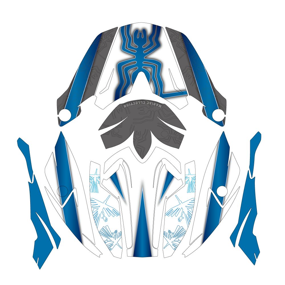 VFX-WR用 ヘルメットデカール