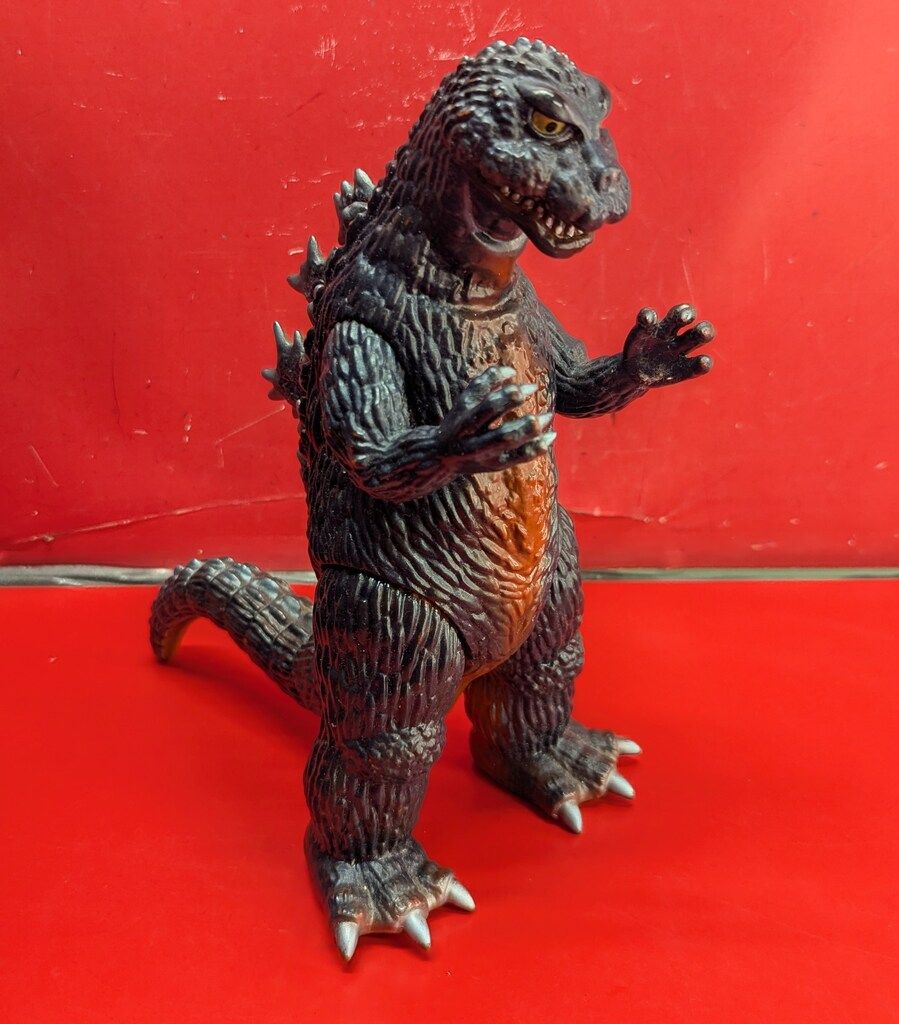 マーミット 世紀の大怪獣シリーズ モスゴジ 茶成型/紺/銀塗装/黒金目