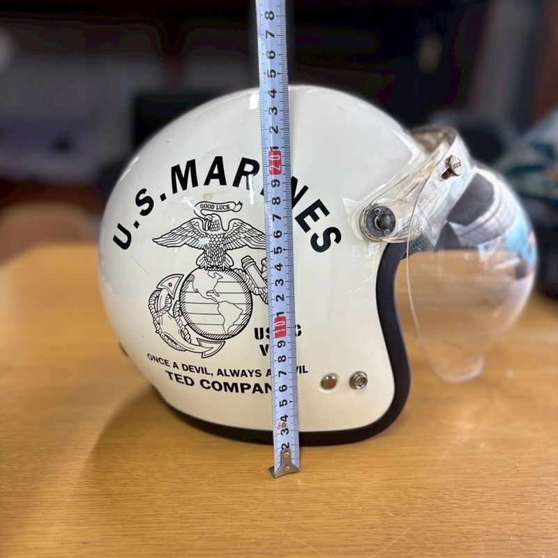 TEDMAN テッドマン ジェットヘルメット Mサイズ U.S.MARINES 限定品