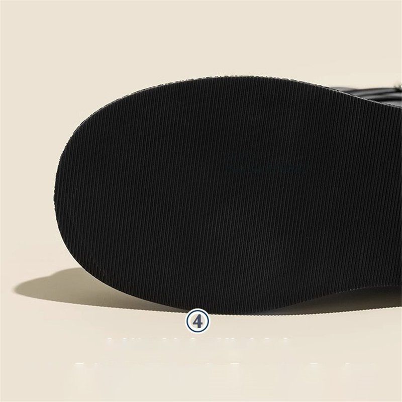 ロングブーツ ローヒール