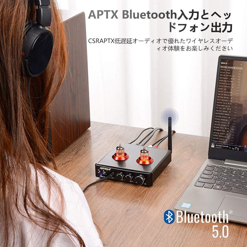 色: 黒】AIYIMA TUBE-T6Pro JAN5725+QCC3008+ - Ko-cha - メルカリ