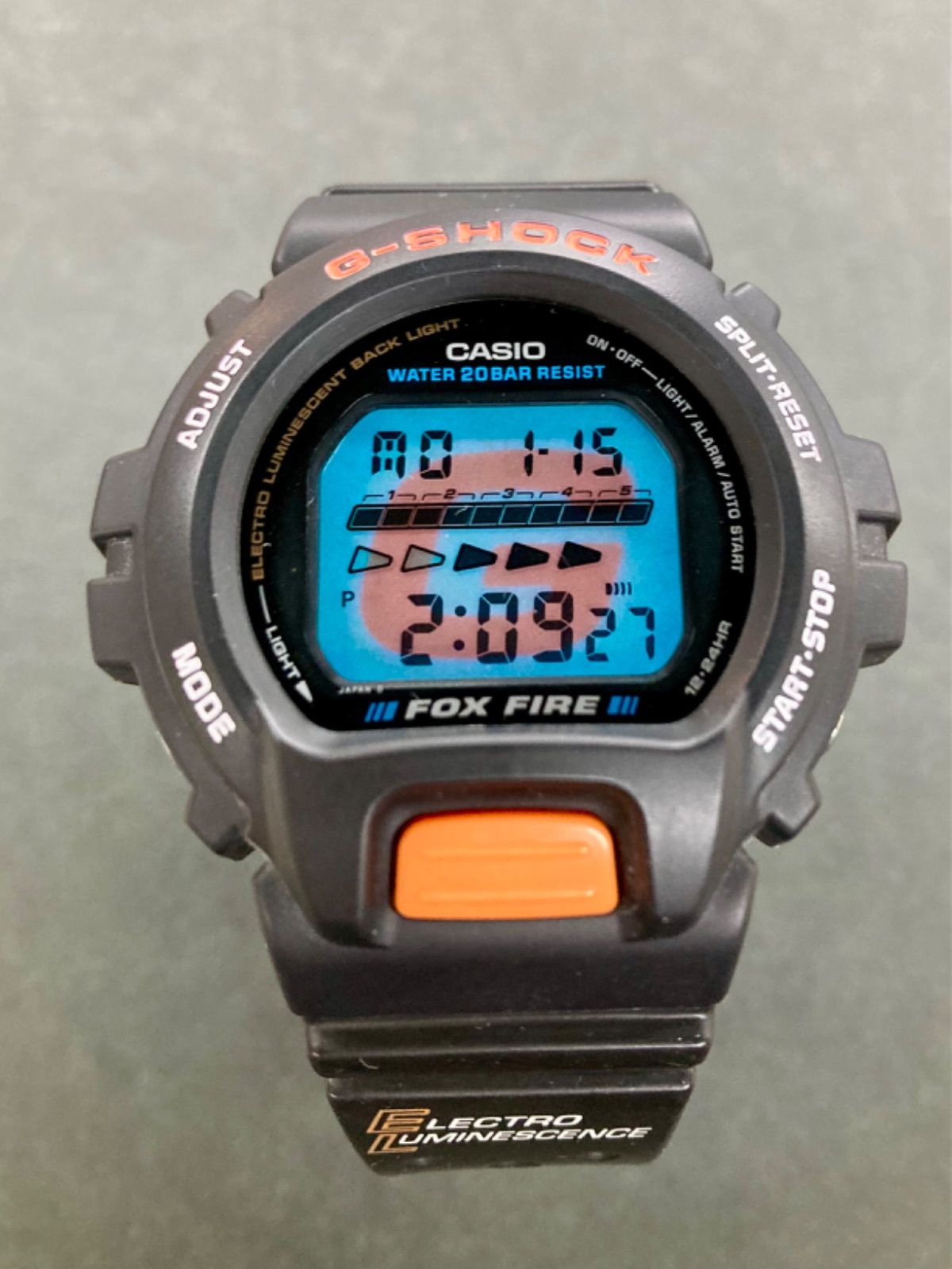 79.CASIO G-SHOCK DW6600B-1A FOX FIRE - メルカリ