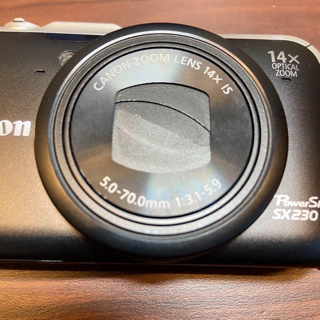 Canon PowerShot SX230 HS デジカメ ほぼ新品 3423 - メルカリ