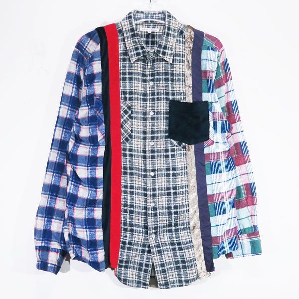 Rebuild by Needles リビルドバイニードルズ 7 CUTS FLANNEL SHIRT 
