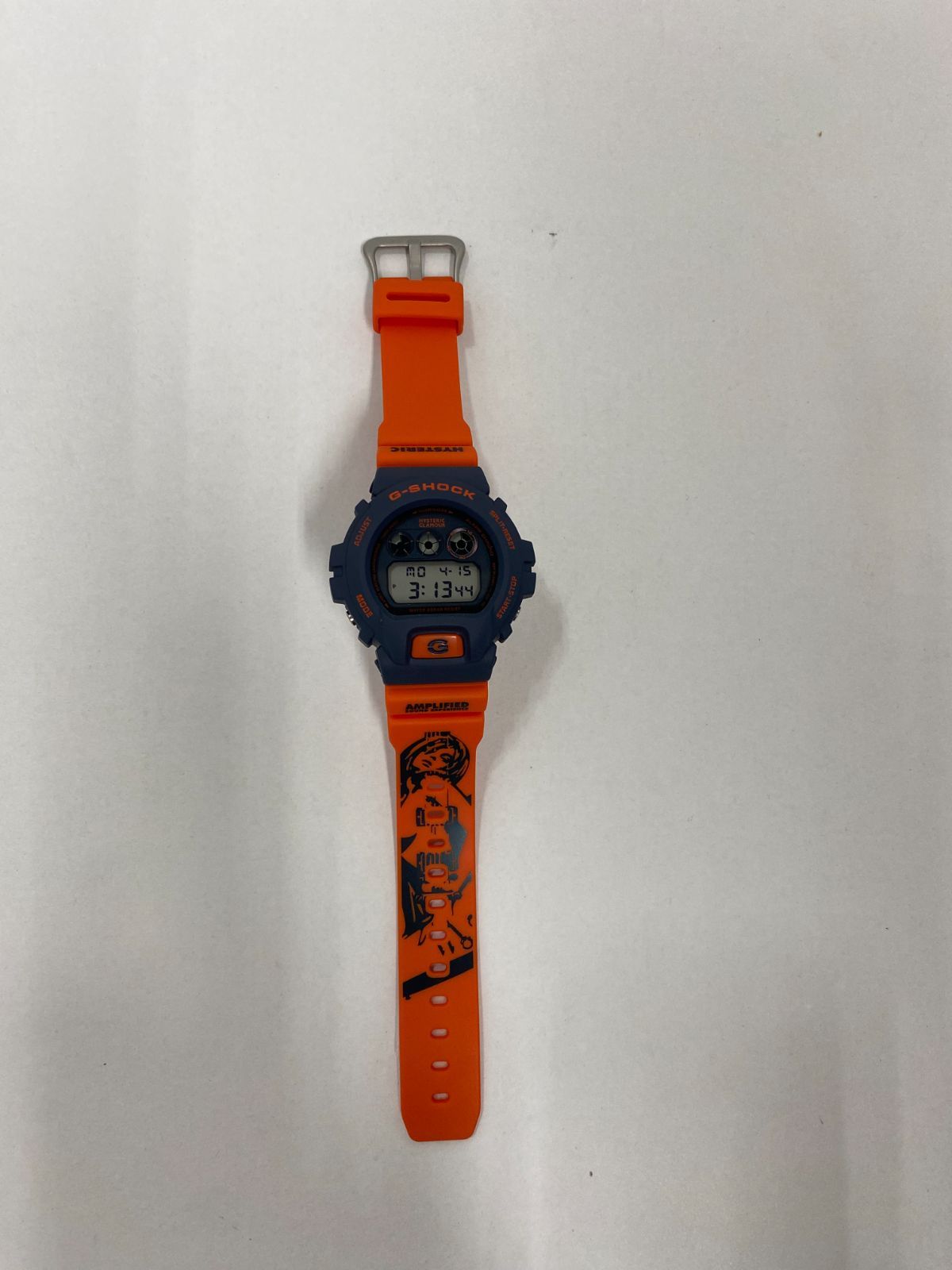 G-SHOCK HYSTERIC GLAMOURコラボ DW-6900FS ネイビー系.オレンジ